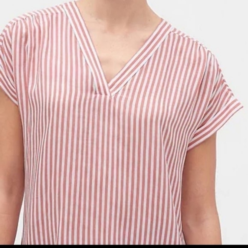 GAP Striped Oversized Fit Top Size XS